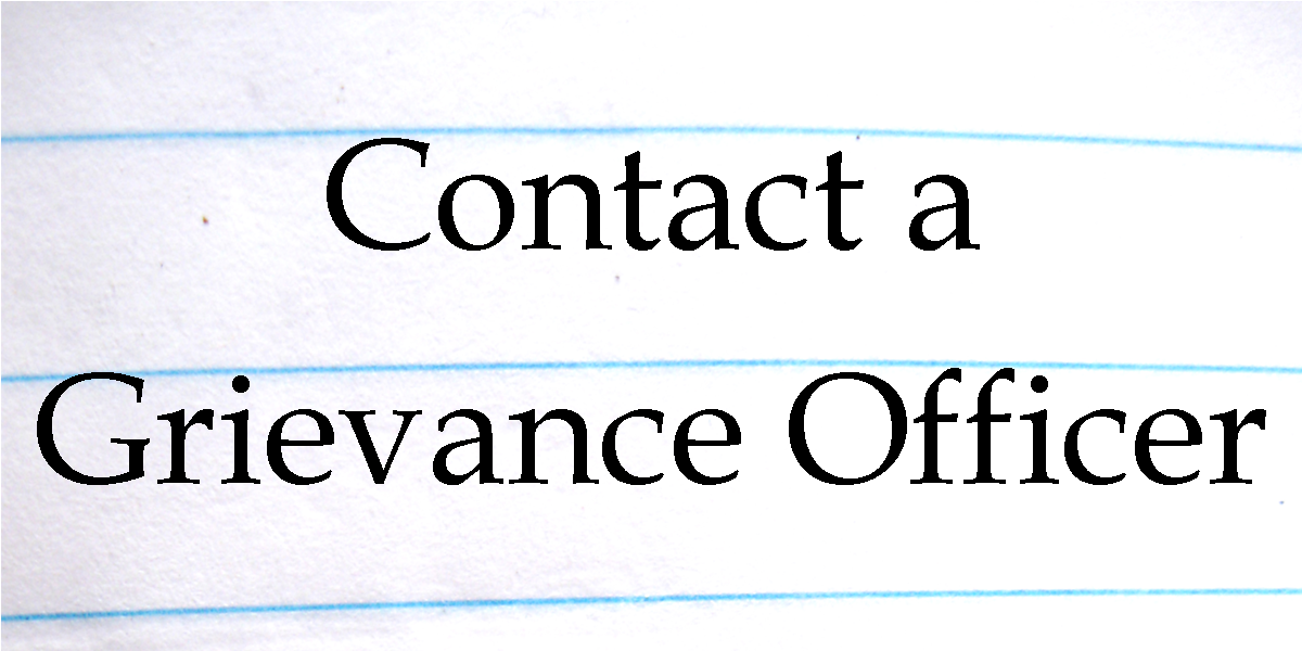 Click here to contact a grievance officer